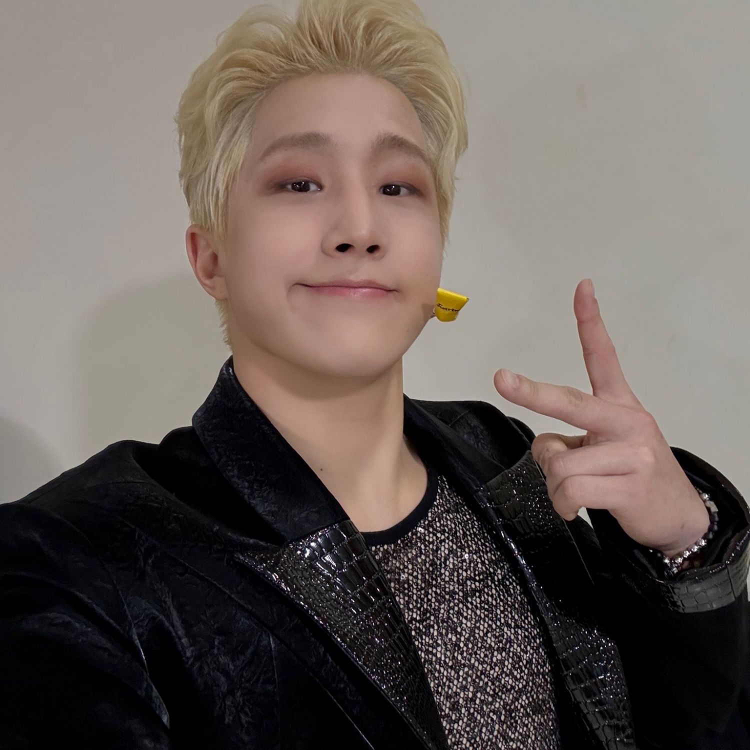 Recent activity shot of Jinjin (ASTRO)