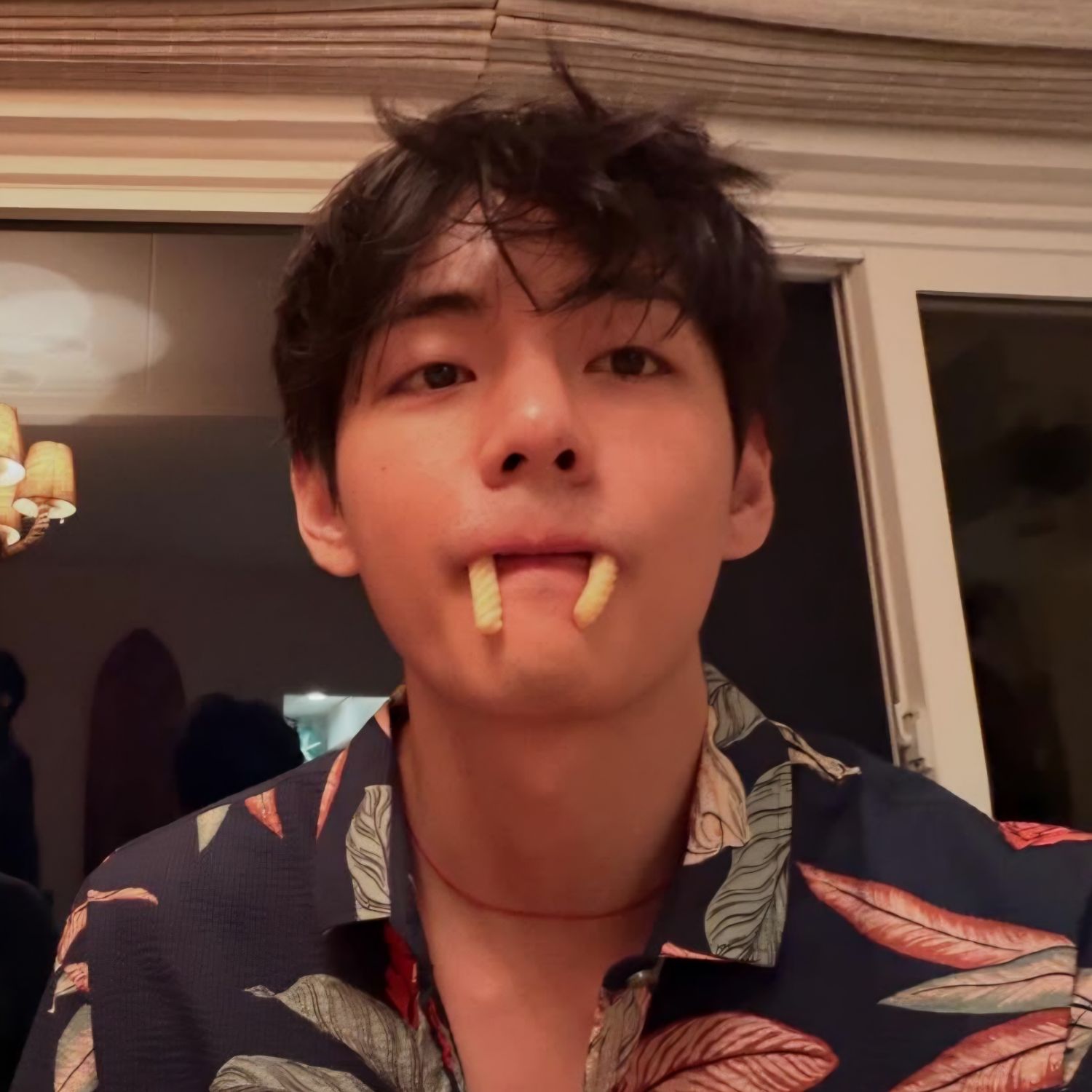 Recent activity shot of V (BTS)