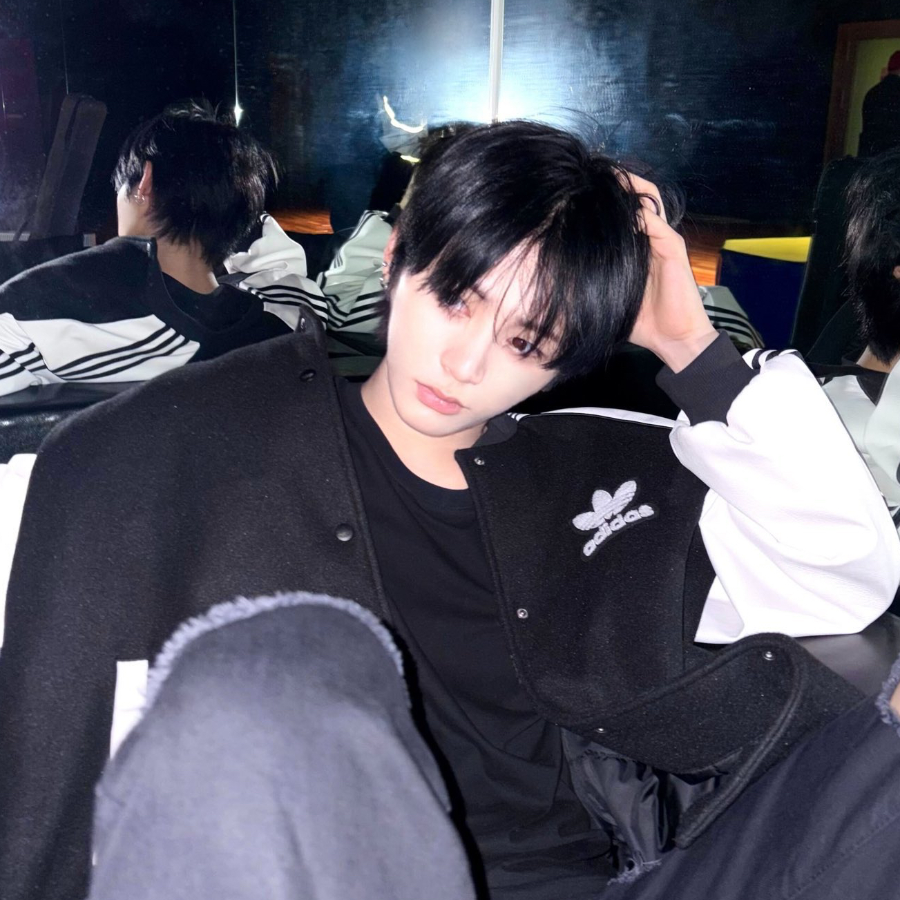 Behind-the-scenes cut of Taesan (BOYNEXTDOOR)