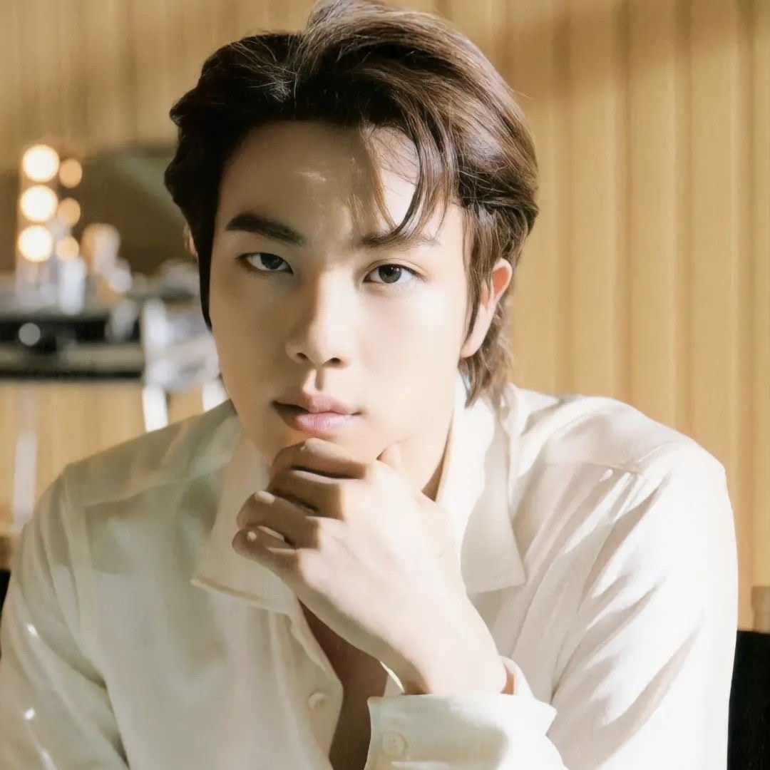 Recent activity shot of Jin (BTS)