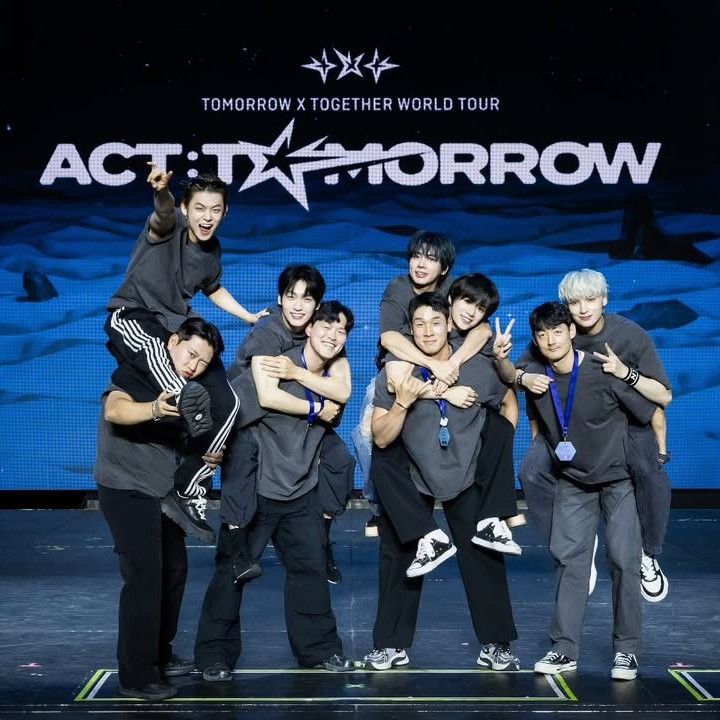 TOMORROW X TOGETHER粉絲拍下的瞬間