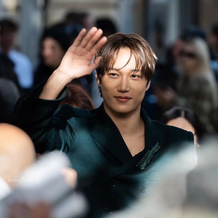 Recent activity shot of Kai (EXO)
