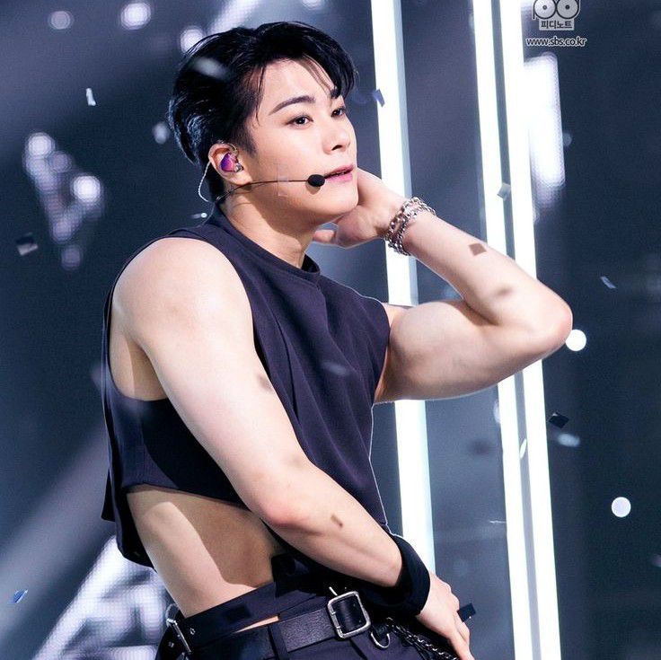 Recent activity shot of Moonbin (ASTRO)