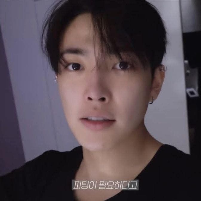 Behind-the-scenes cut of Hongjoong (ATEEZ)