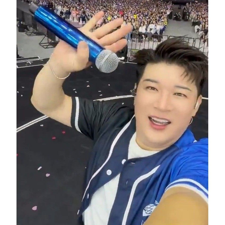 Recent activity shot of Shindong (Super Junior)