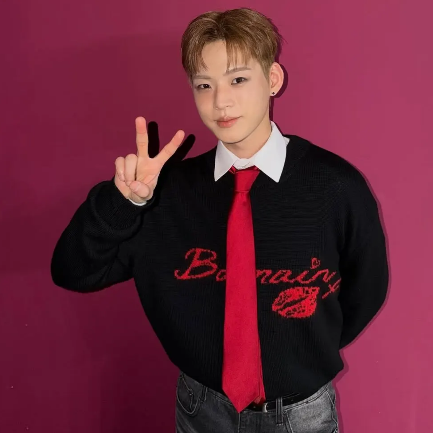 Recent activity shot of Hyojin (ONF)