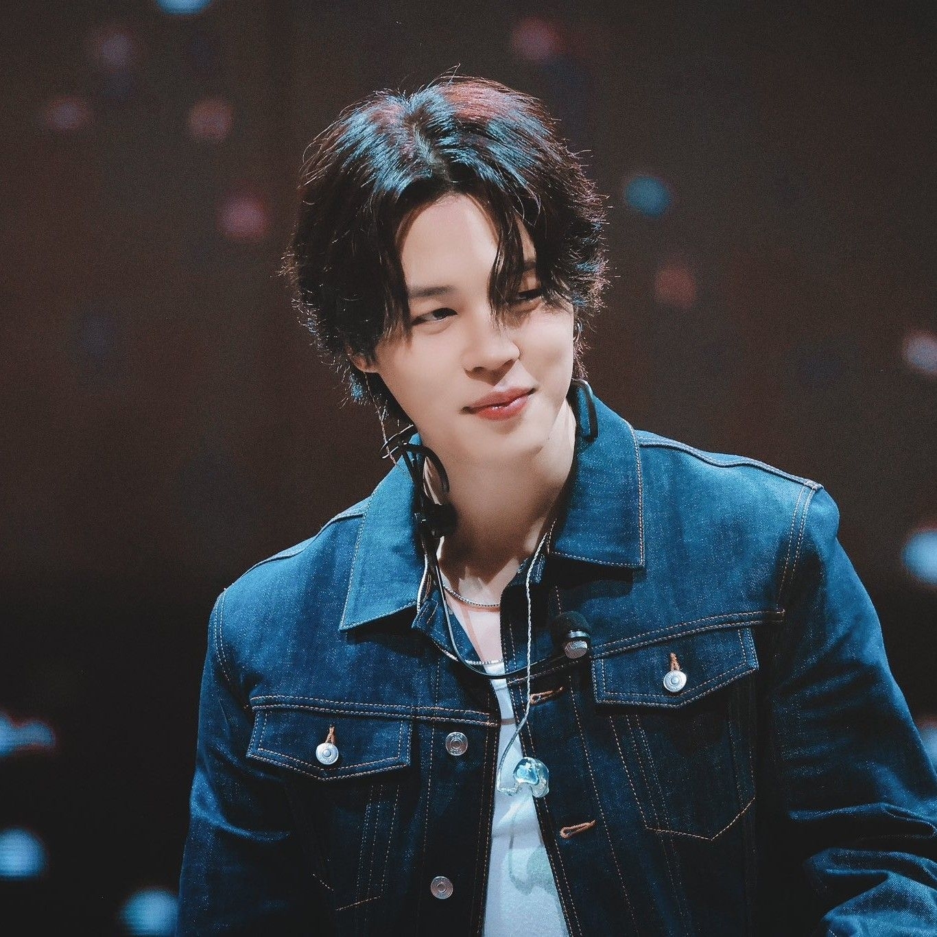 Recent activity shot of Jimin (BTS)