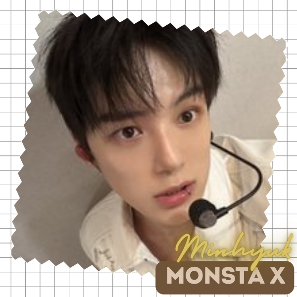 A moment captured by Minhyuk (MONSTA X)'s fan
