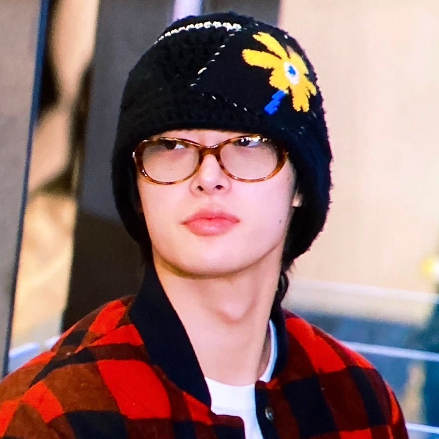 A moment captured by Mingi (ATEEZ)'s fan