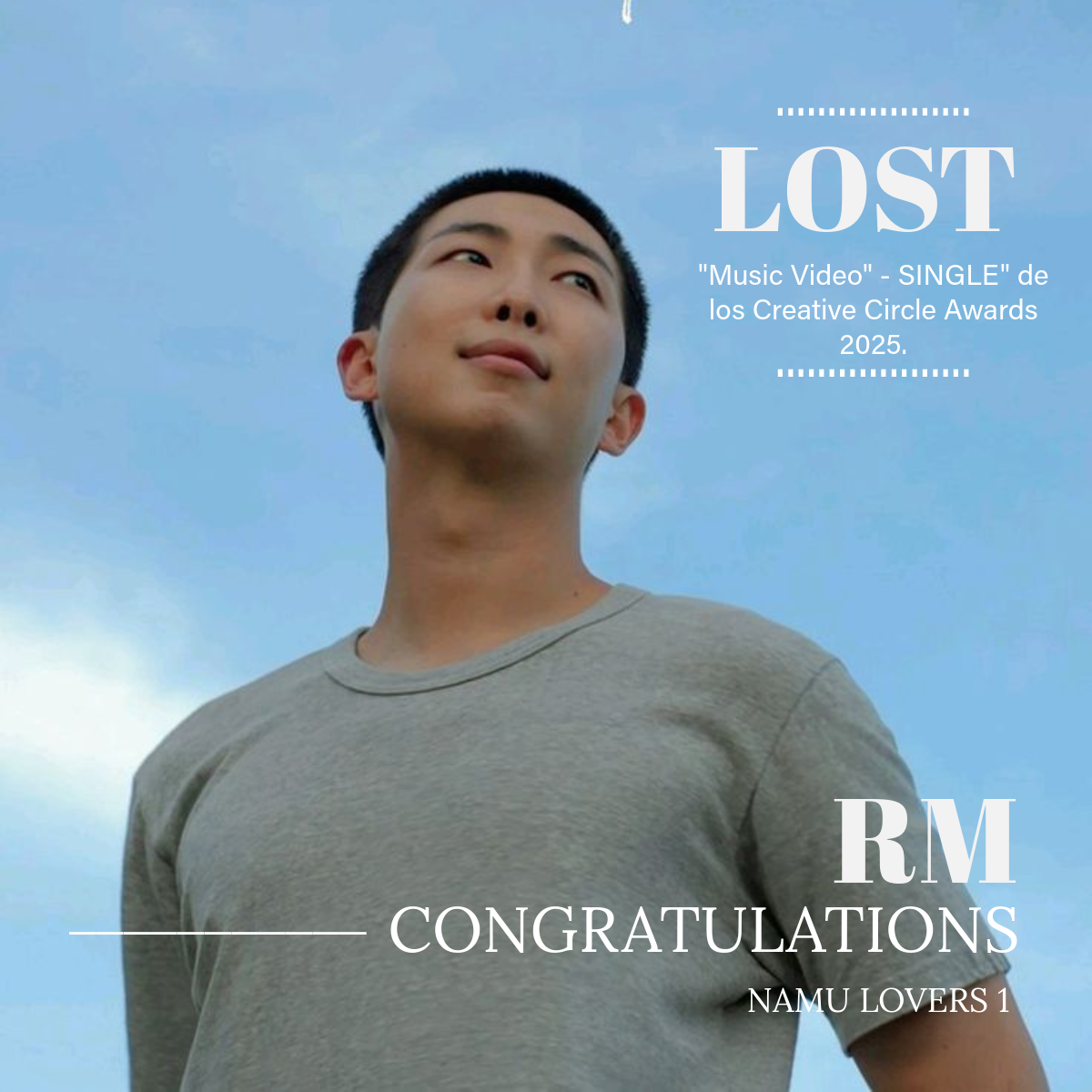 A moment captured by RM (BTS)'s fan