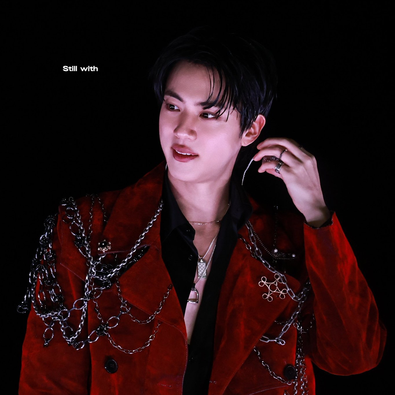 Recent activity shot of Jin (BTS)