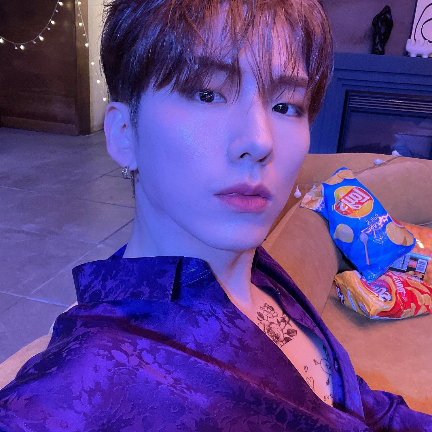 A moment captured by Kihyun (MONSTA X)'s fan