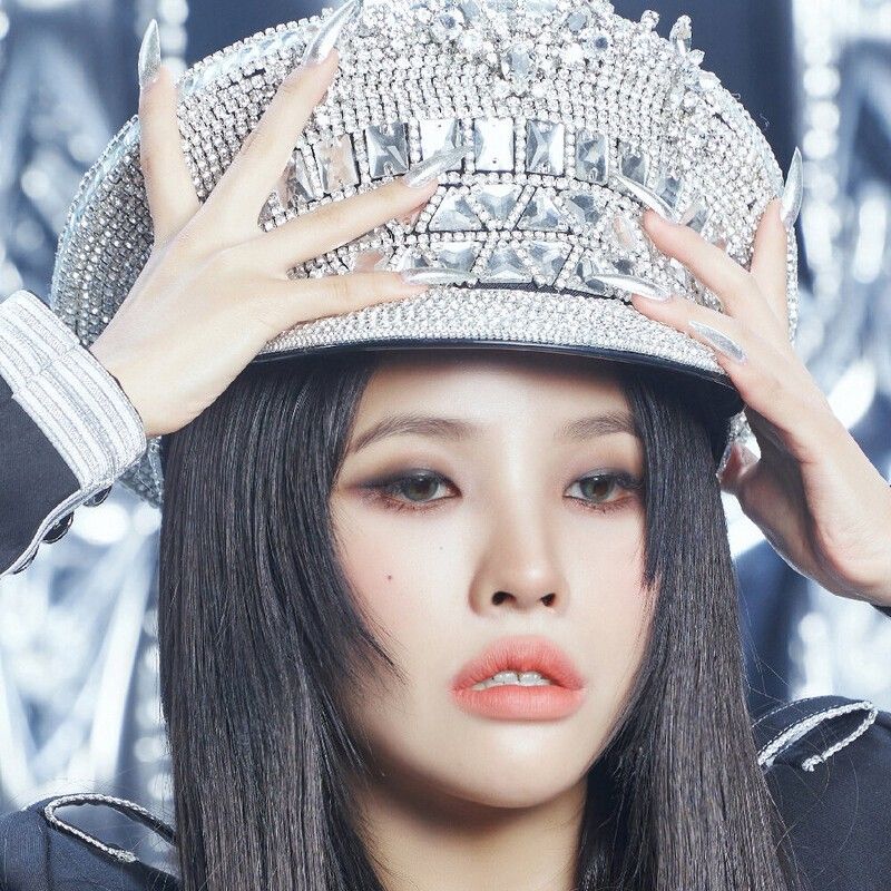 Recent activity shot of Soyeon (i-dle)