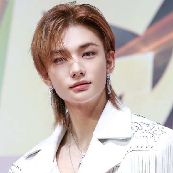 Recent activity shot of Hyunjin (Stray Kids)