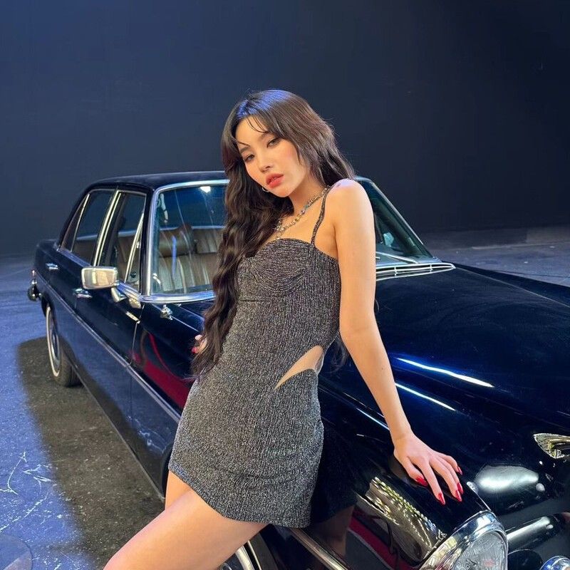 Recent activity shot of Soyeon (i-dle)