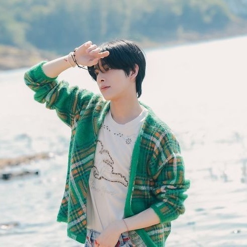 A moment captured by Jake (ENHYPEN)'s fan