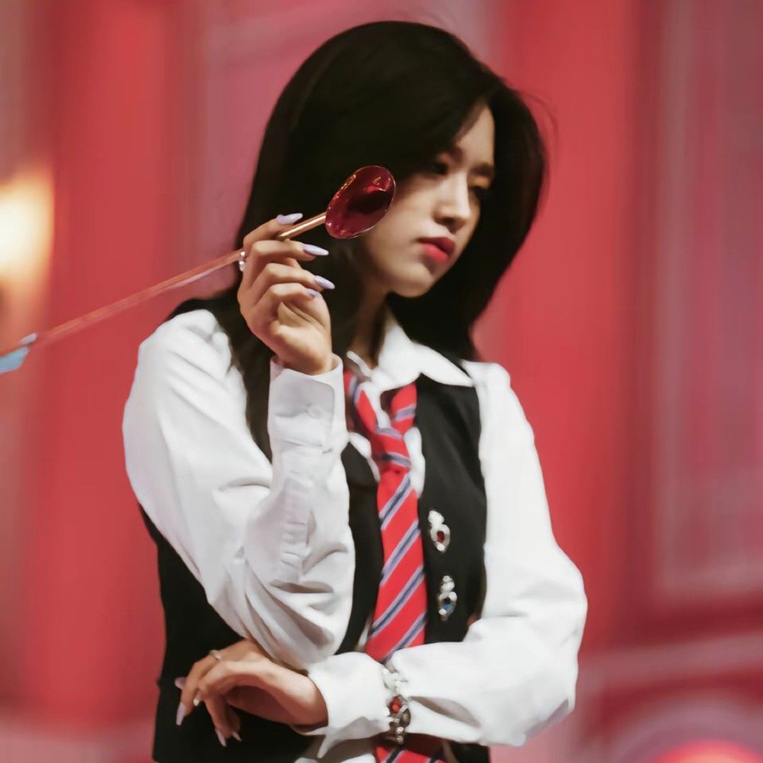 Behind-the-scenes cut of An Yujin (IVE)