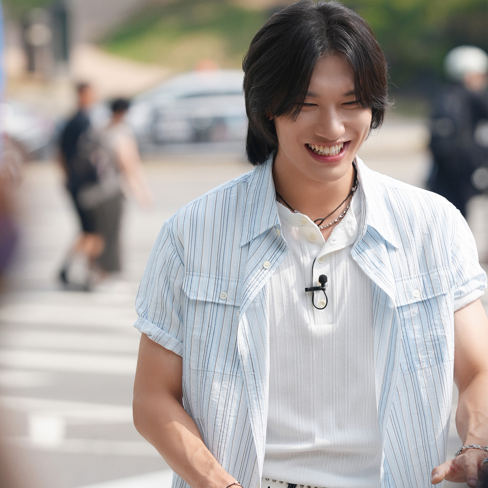 A moment captured by Bang Yedam's fan