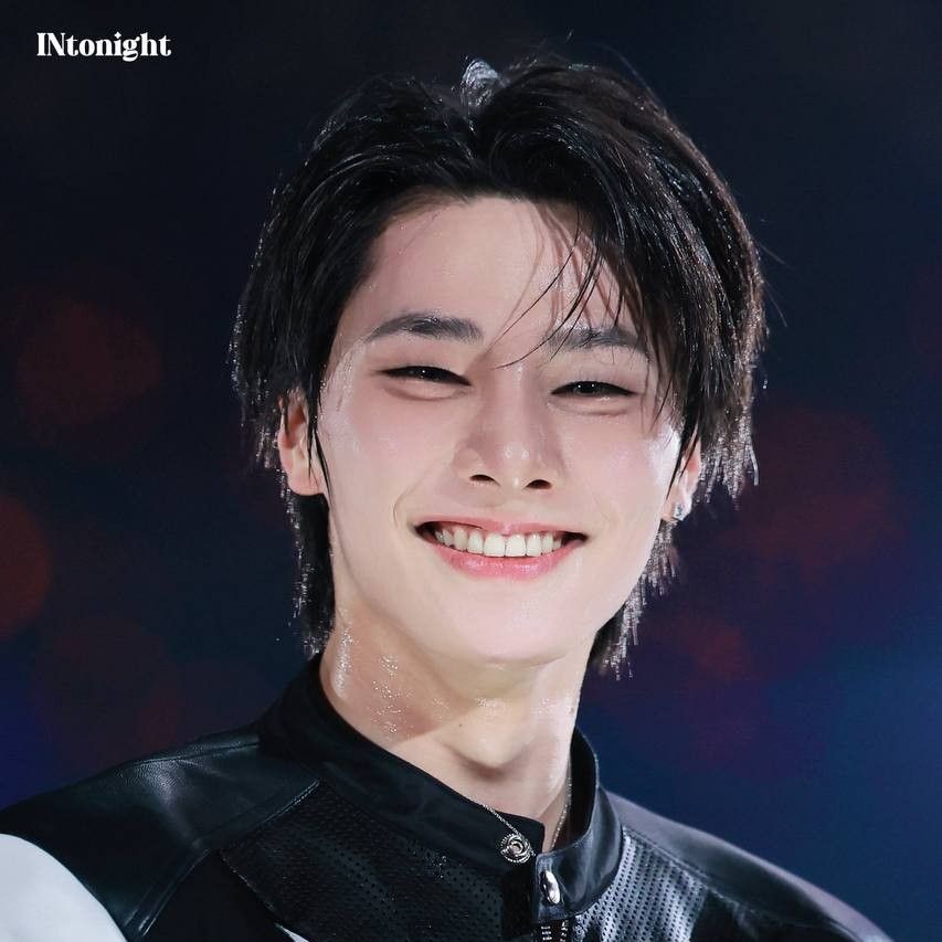 A moment captured by I.N (Stray Kids)'s fan