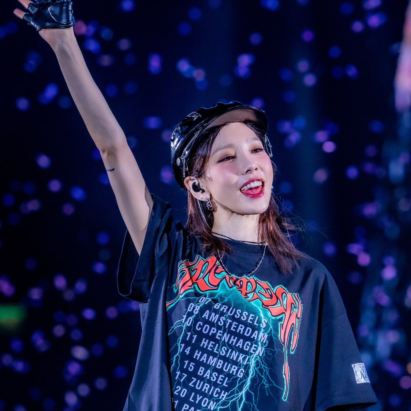 Recent activity shot of Taeyeon (Girls' Generation)