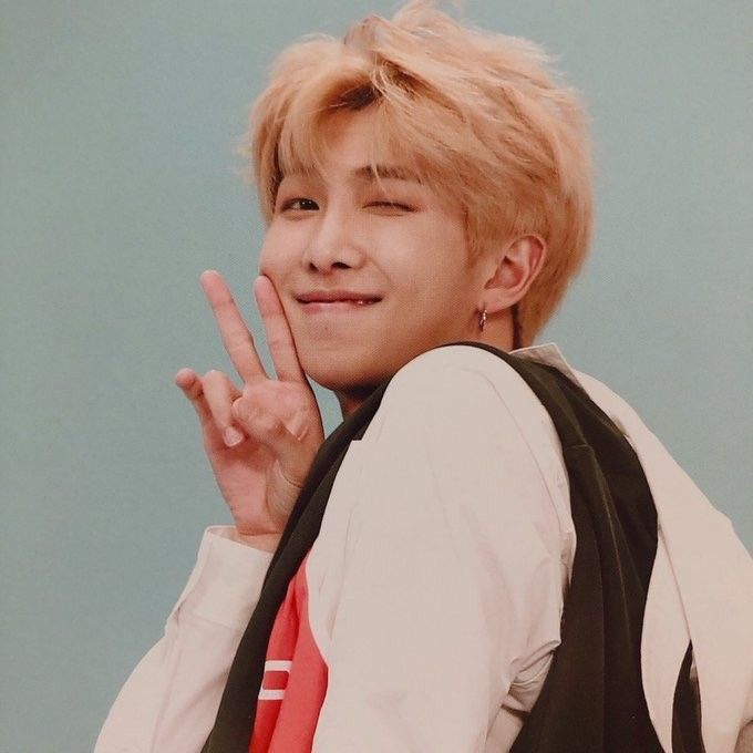 Recent activity shot of RM (BTS)