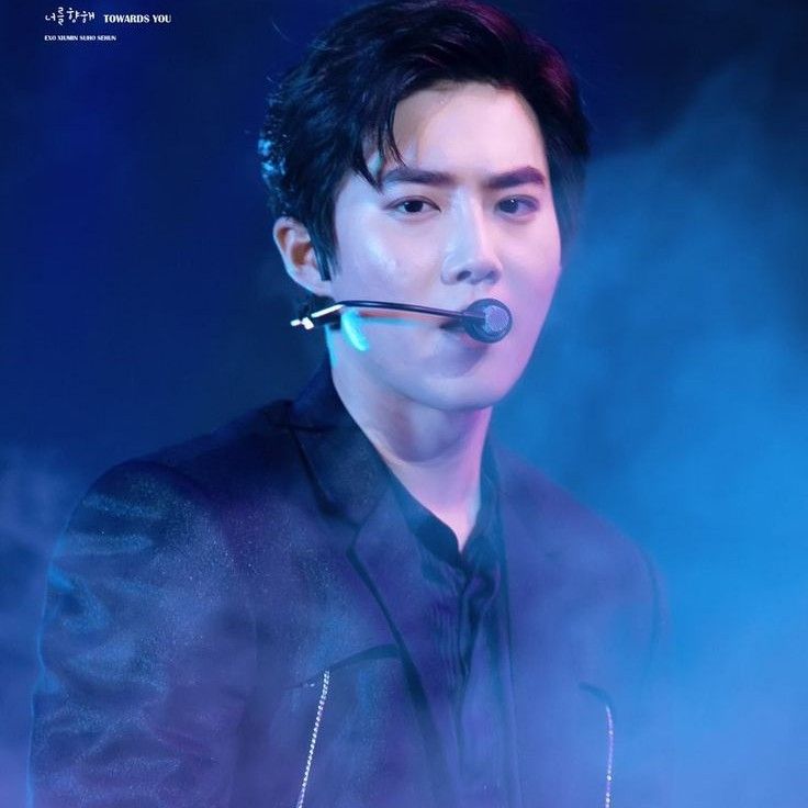 Behind-the-scenes cut of Suho (EXO)