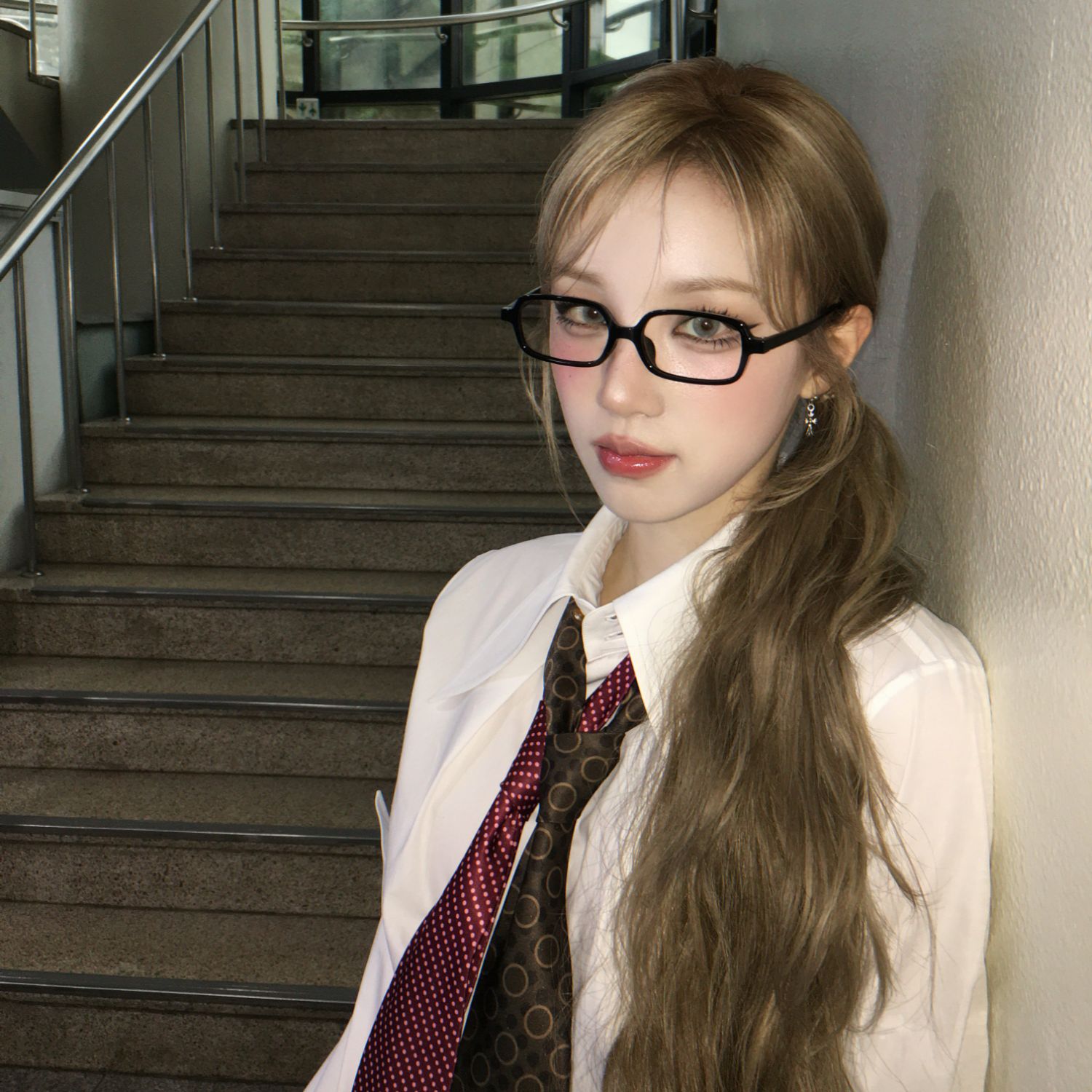 A moment captured by Yuqi (i-dle)'s fan