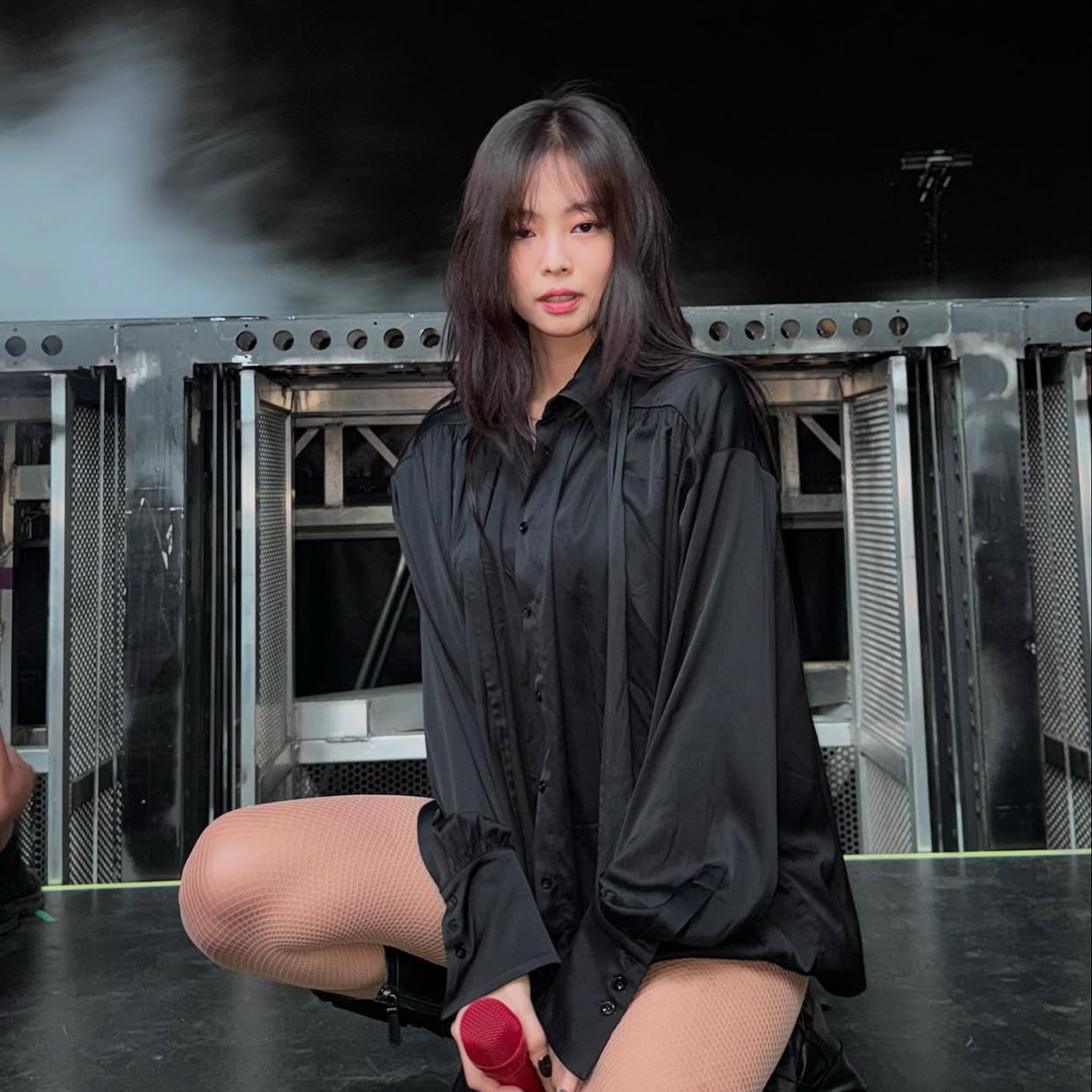 A moment captured by Jennie (BLACKPINK)'s fan