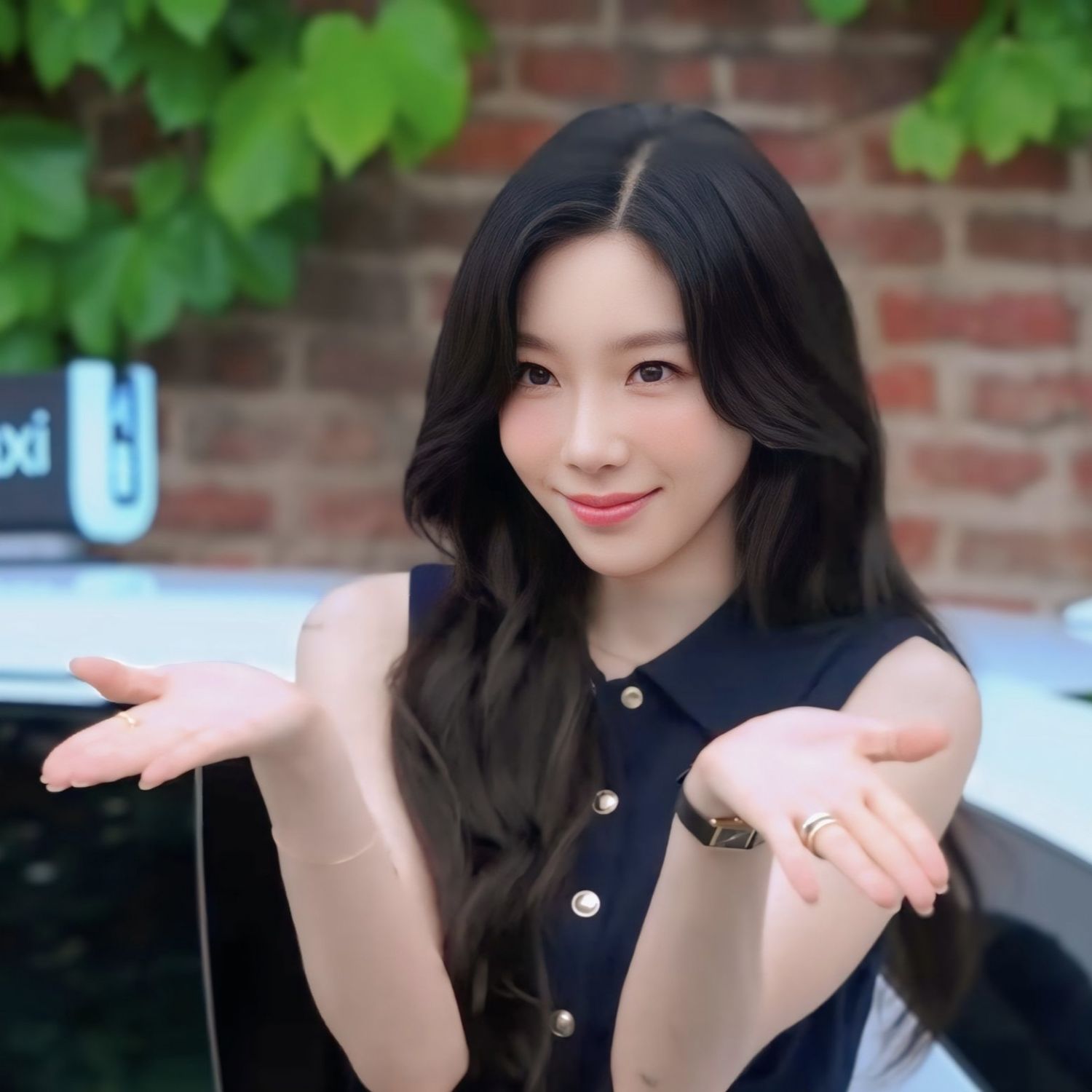 A moment captured by Taeyeon (Girls' Generation)'s fan
