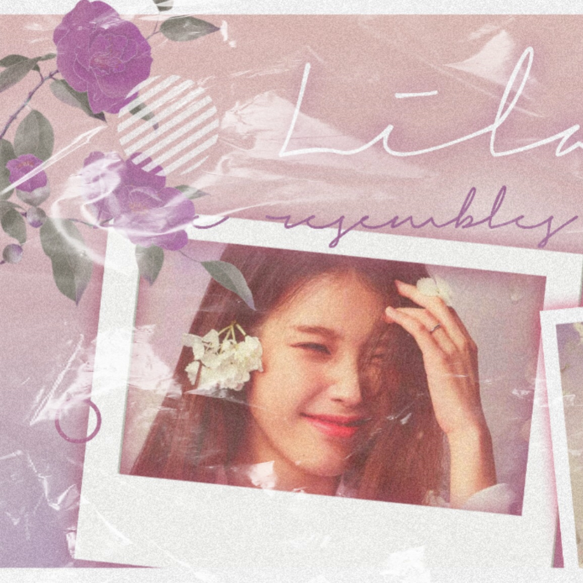 Behind-the-scenes cut of IU
