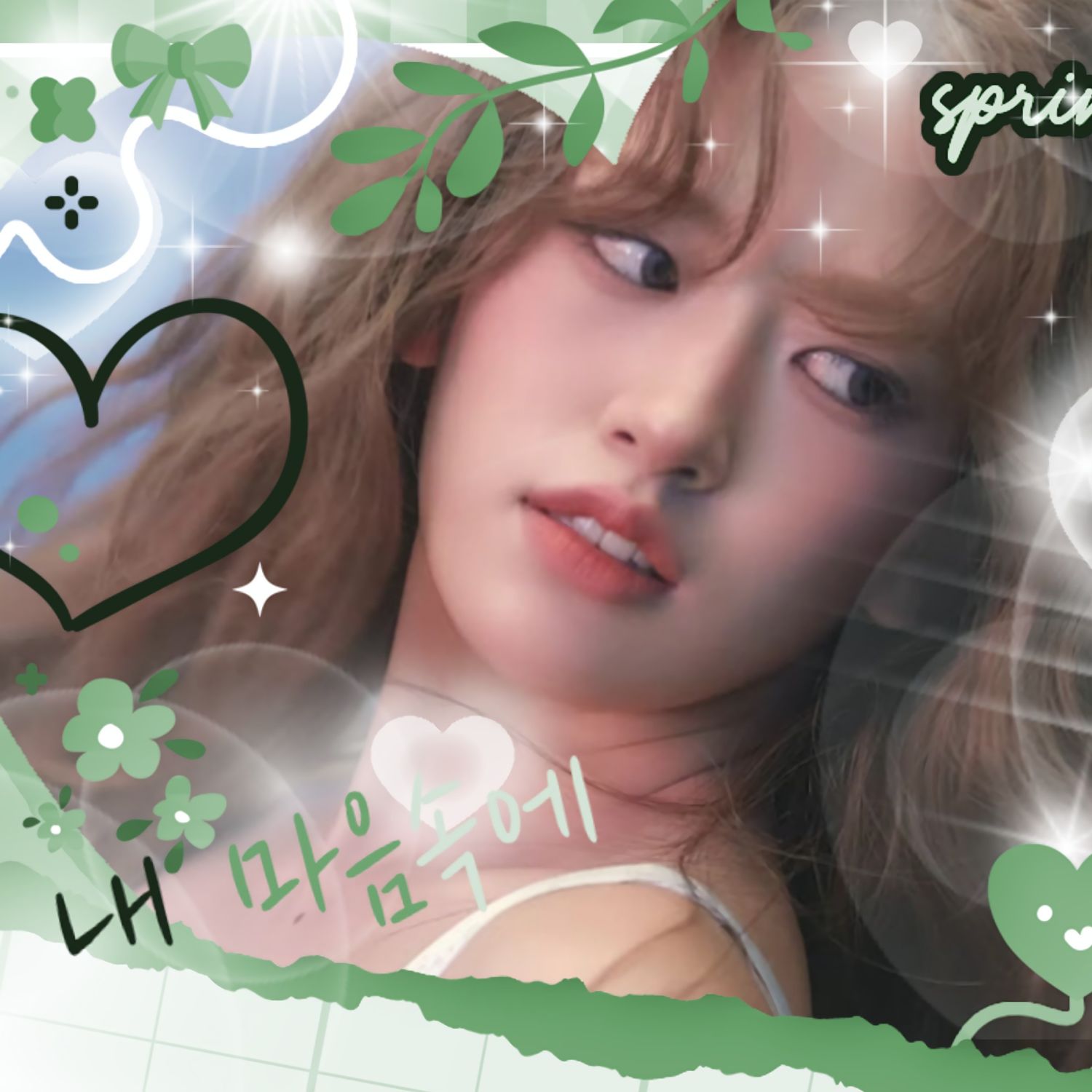 Behind-the-scenes cut of An Yujin (IVE)