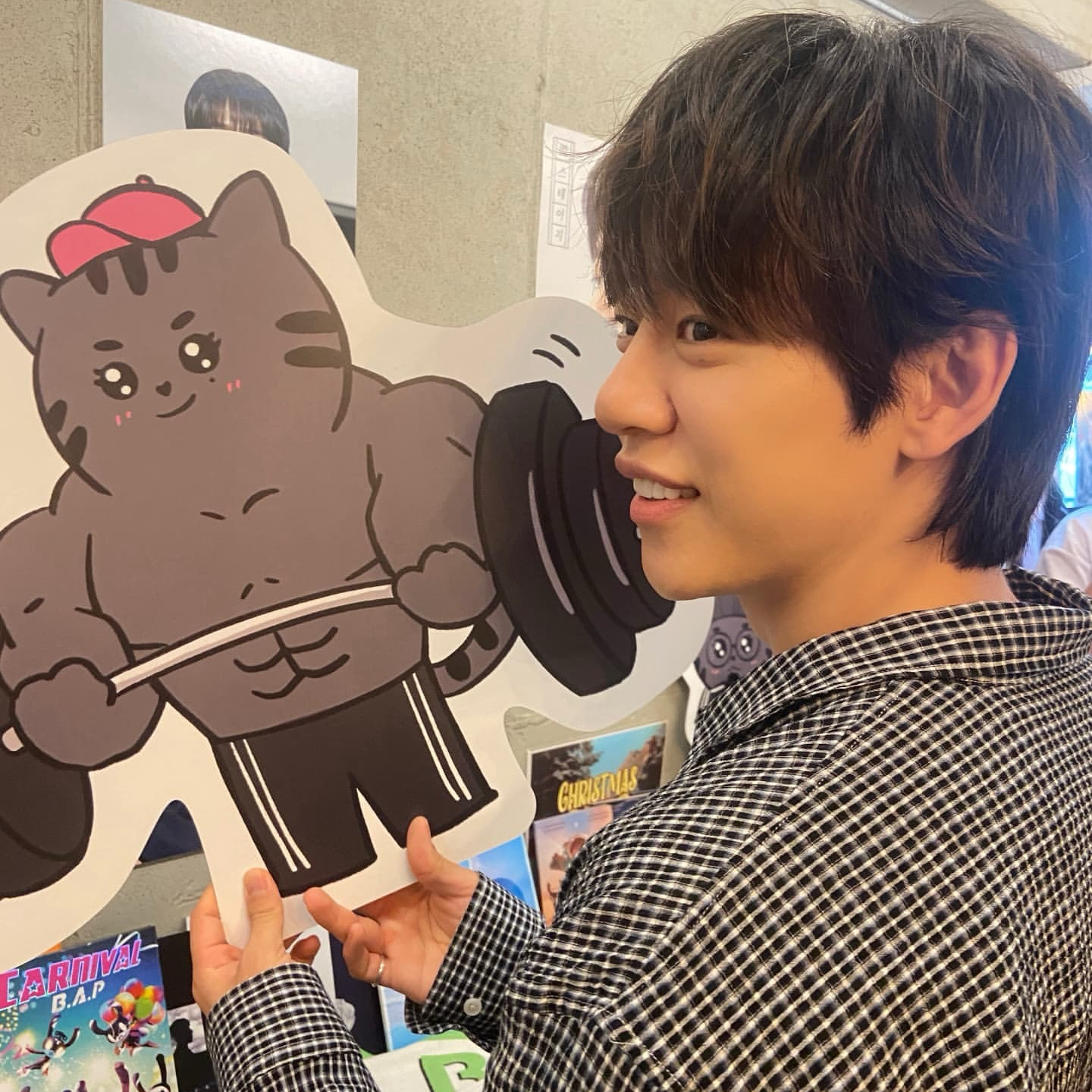 Behind-the-scenes cut of Daehyun (B.A.P)