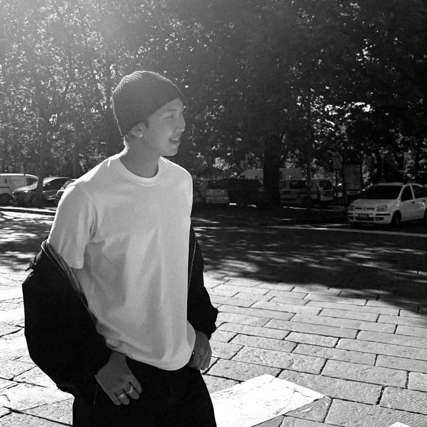 Recent activity shot of RM (BTS)