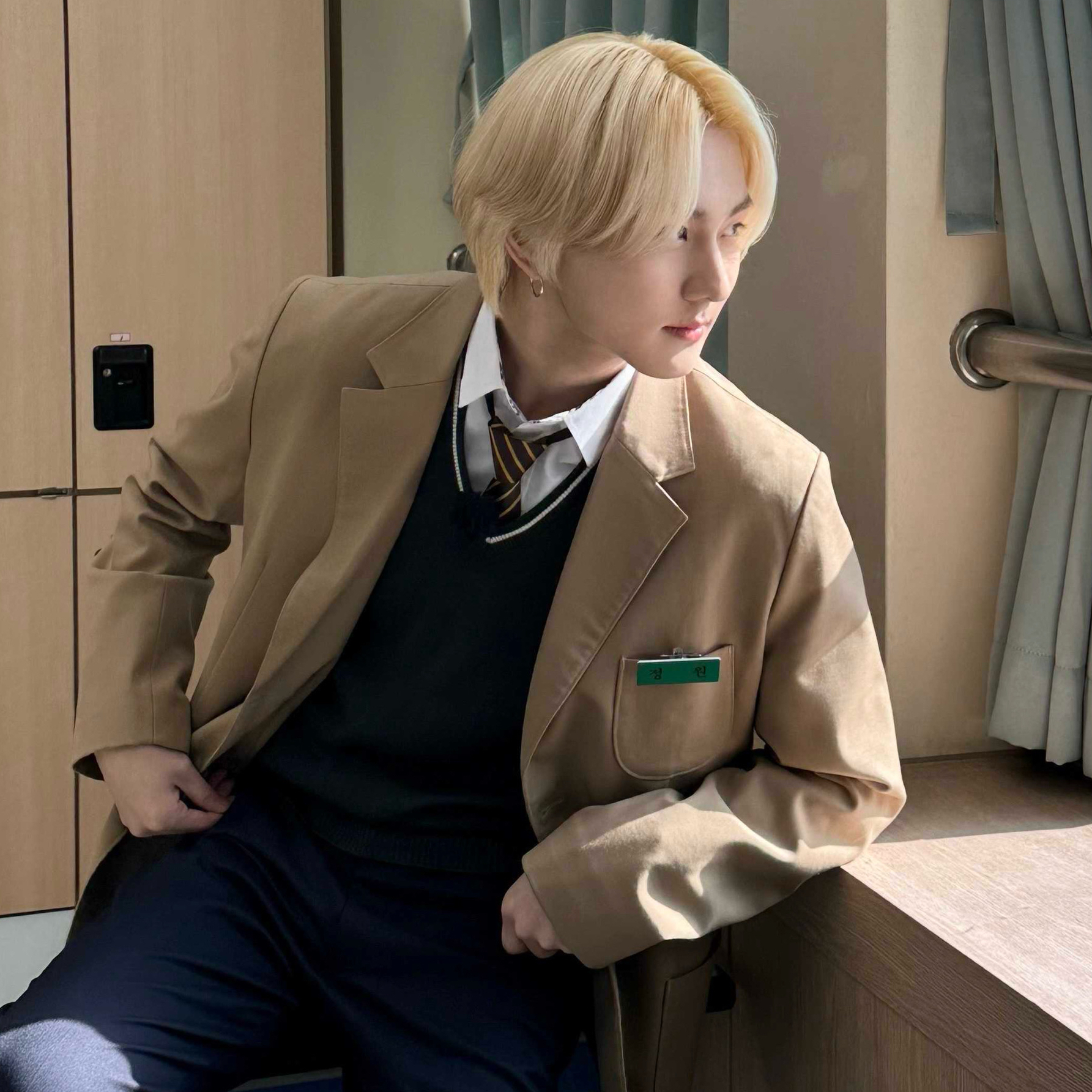 A moment captured by Jungwon (ENHYPEN)'s fan
