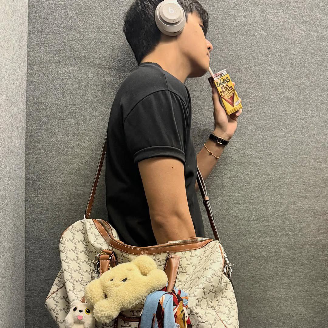 A moment captured by BTS's fan