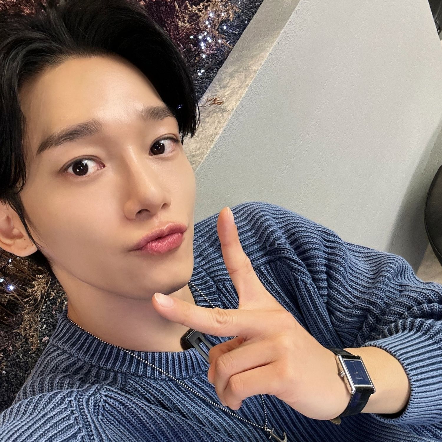 Behind-the-scenes cut of Chen (EXO)