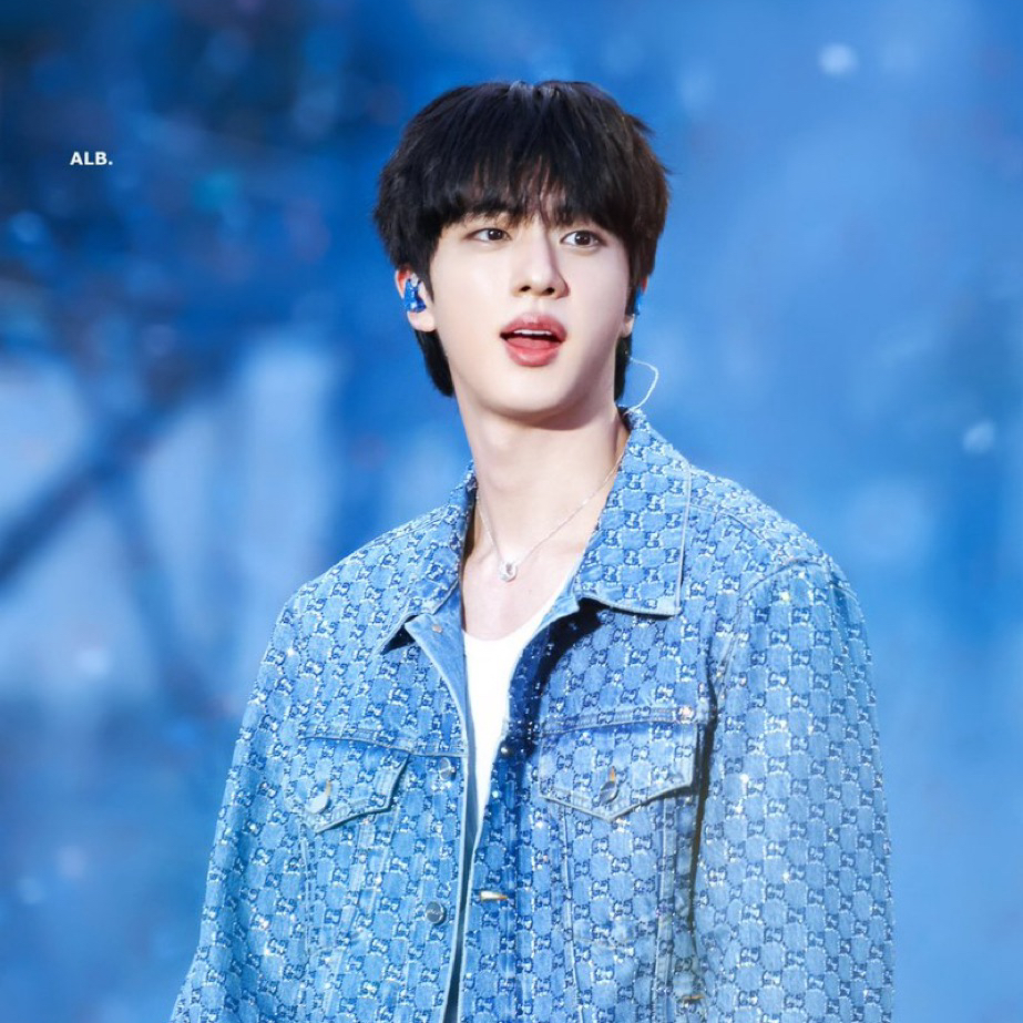 Jin (防弹少年团)粉丝拍下的瞬间