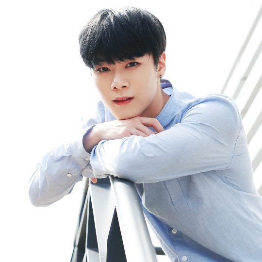 Recent activity shot of Moonbin (ASTRO)