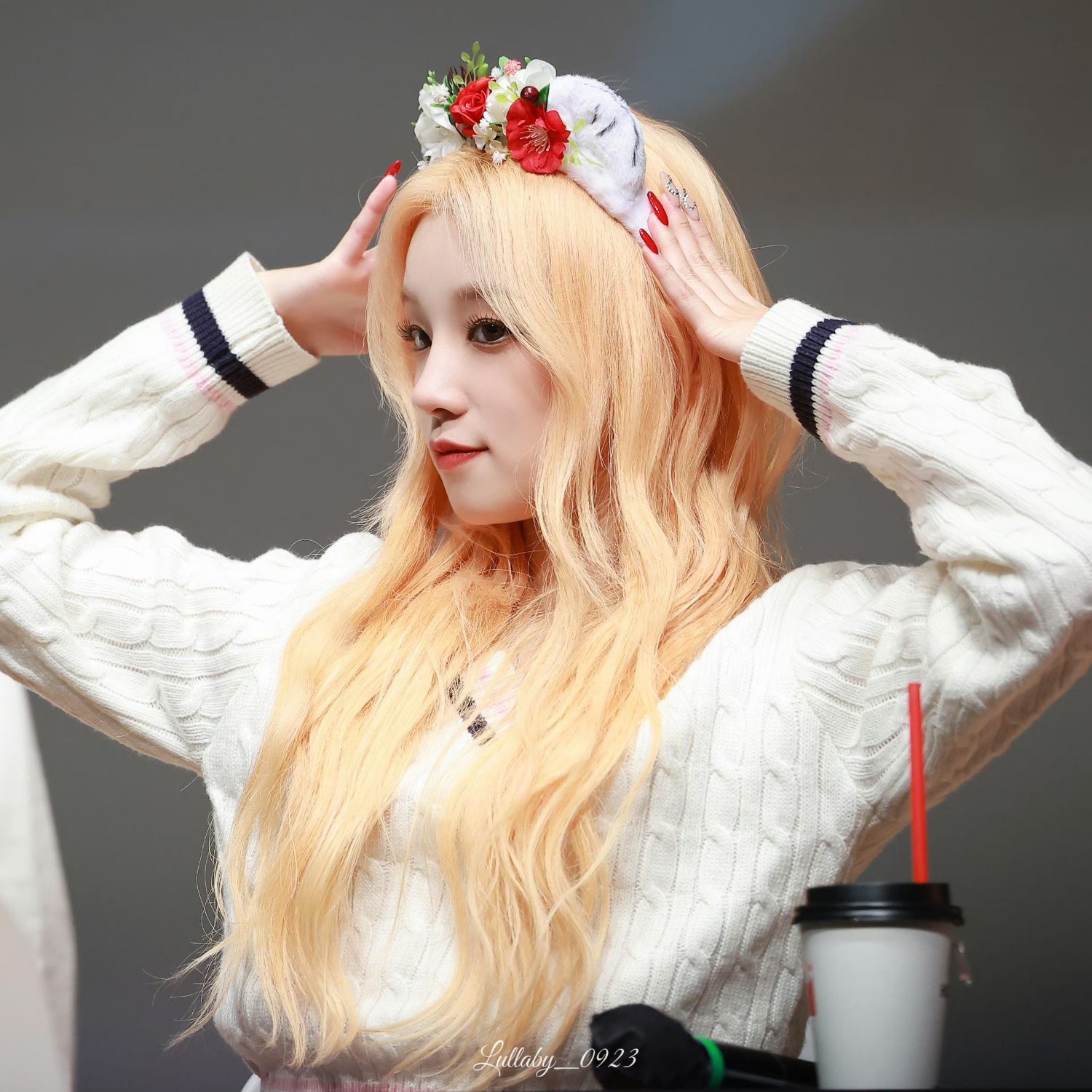 Behind-the-scenes cut of Yuqi (i-dle)