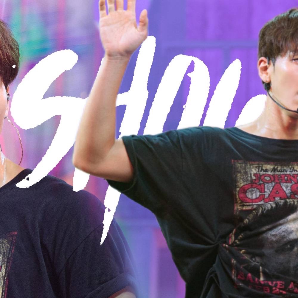 Recent activity shot of Shownu (MONSTA X)