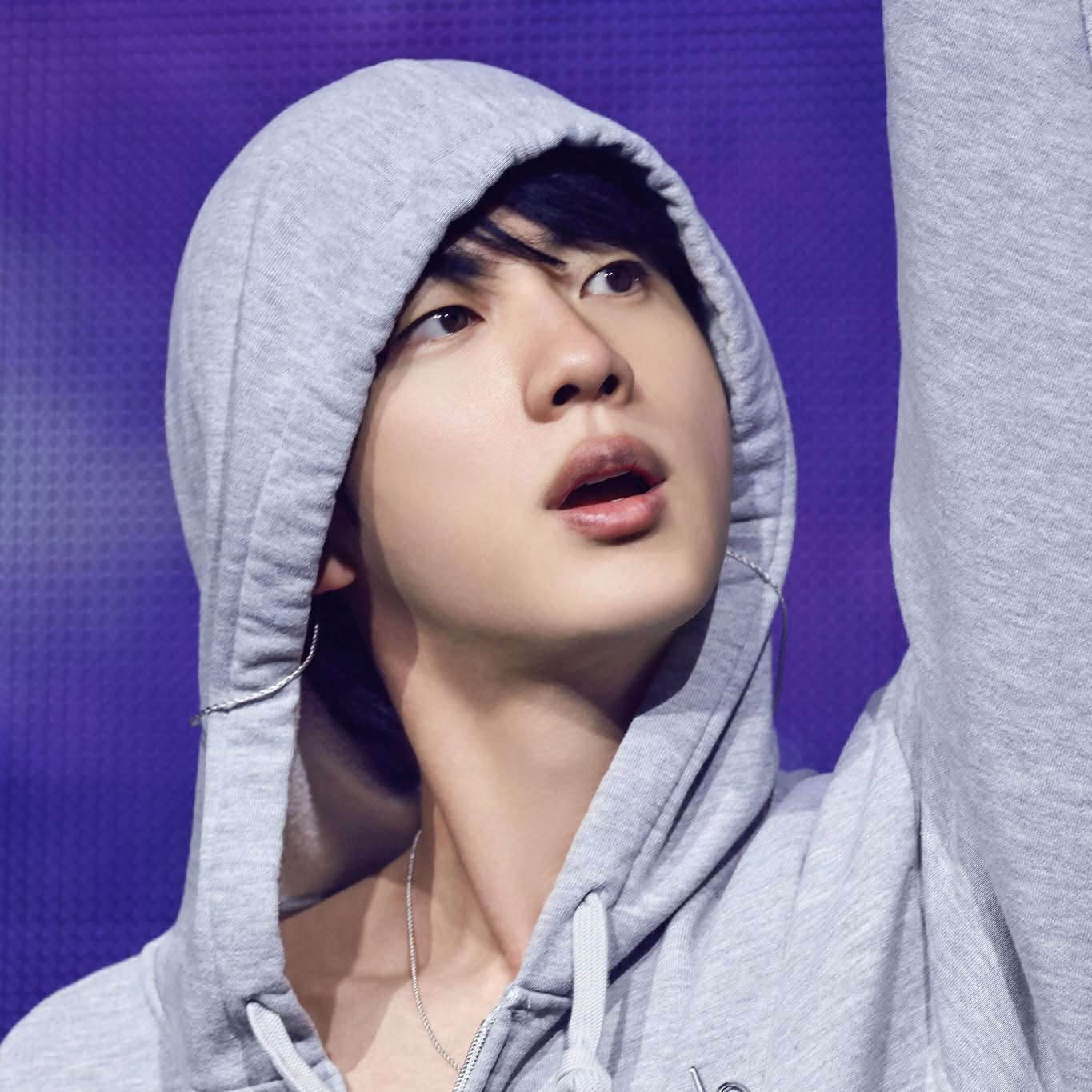 Recent activity shot of Jin (BTS)