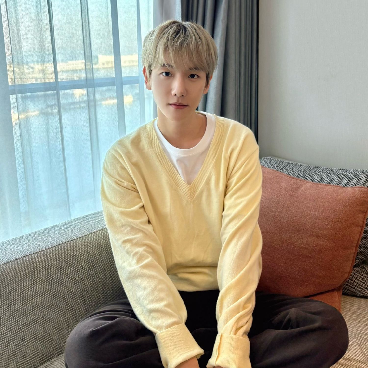 A moment captured by Baekhyun (EXO)'s fan