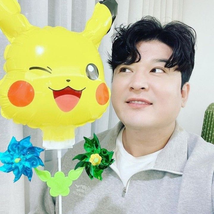 Behind-the-scenes cut of Shindong (Super Junior)