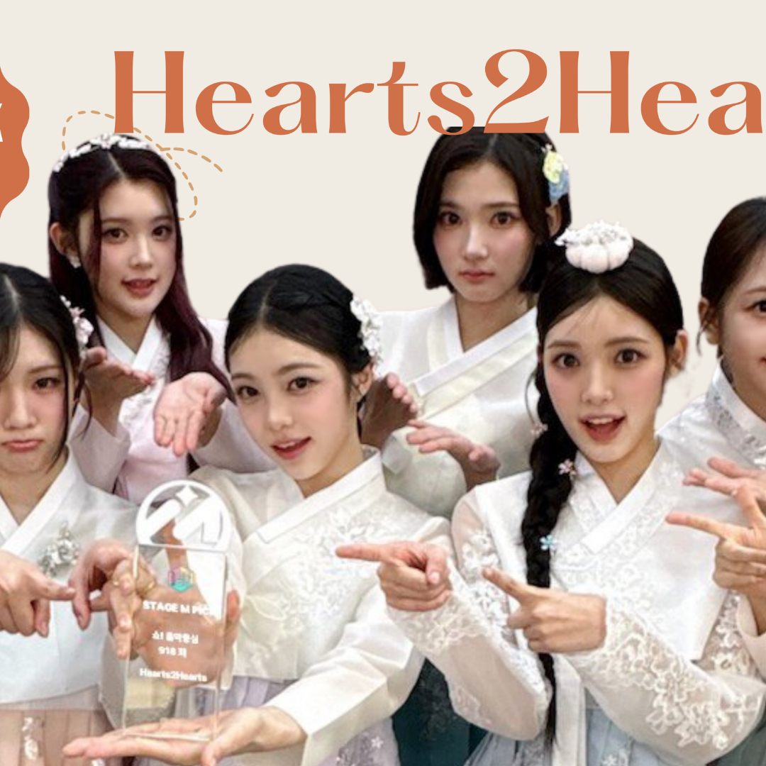A moment captured by Hearts2Hearts's fan