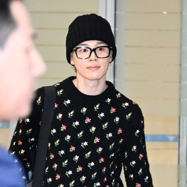 A moment captured by Jimin (BTS)'s fan