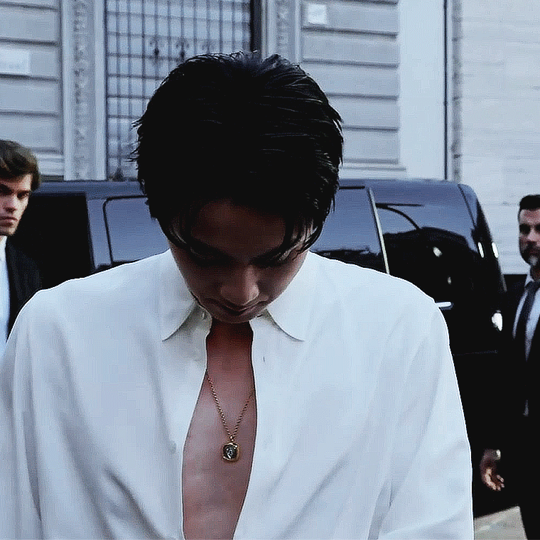 A moment captured by Jin (BTS)'s fan