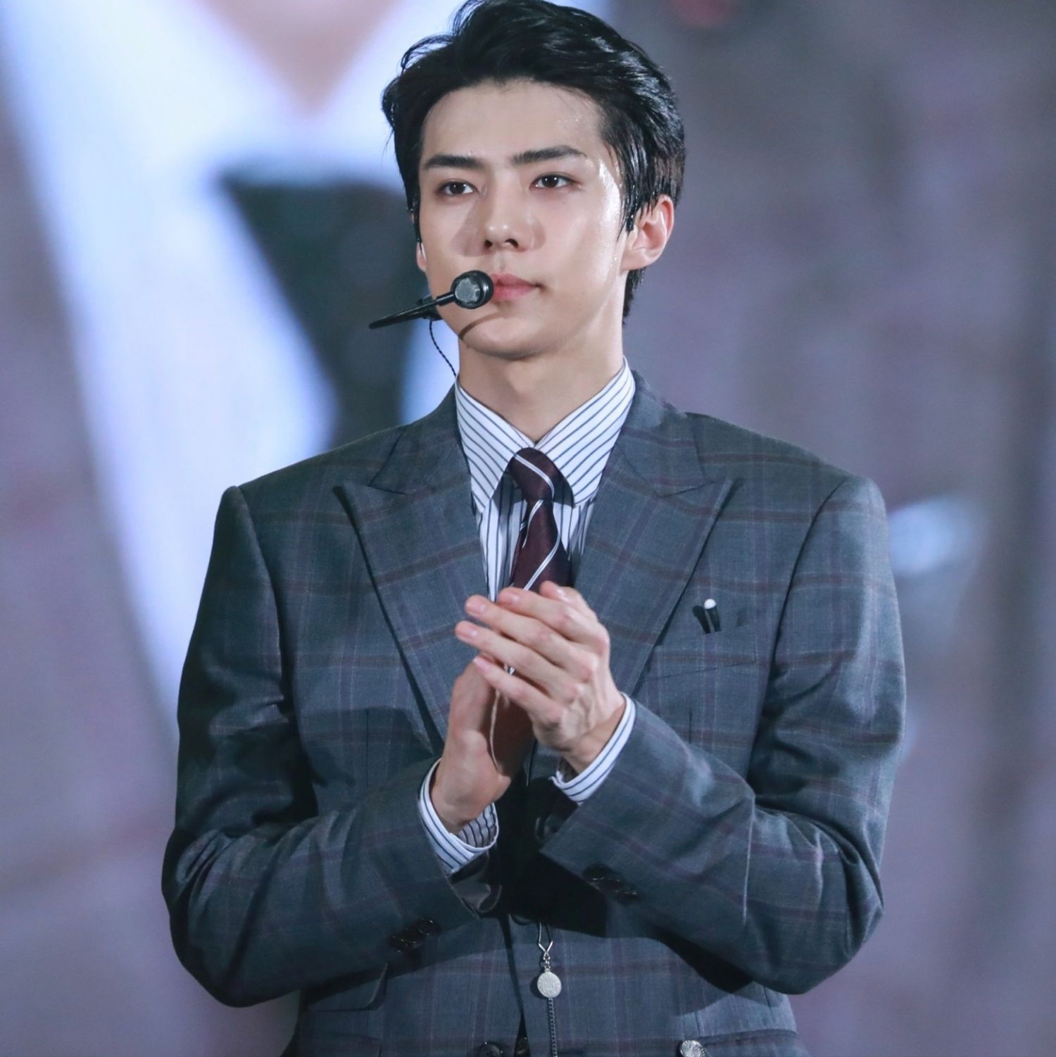 Behind-the-scenes cut of Sehun (EXO)