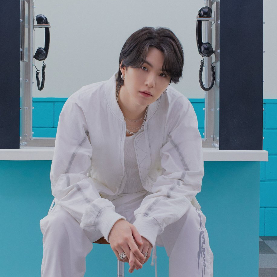 Recent activity shot of SUGA (BTS)