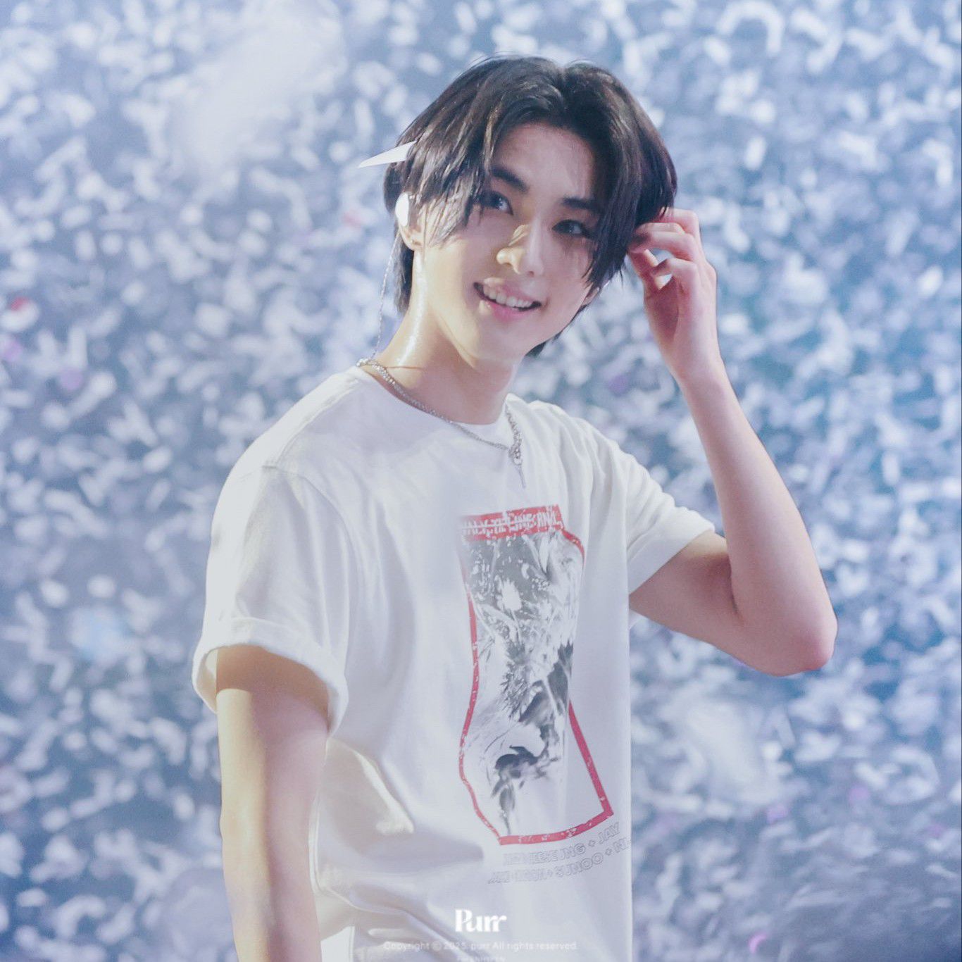 A moment captured by Jungwon (ENHYPEN)'s fan