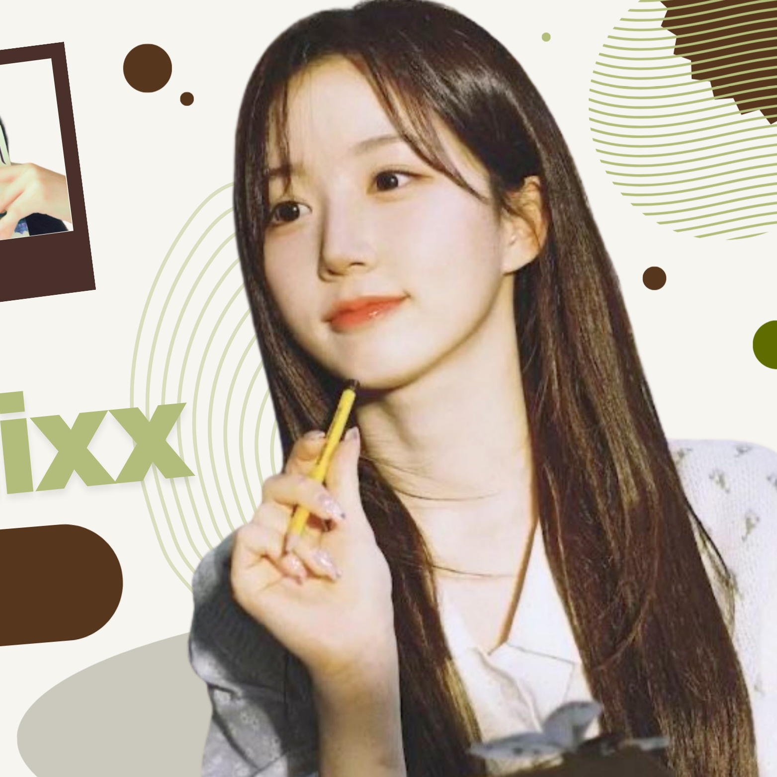 Behind-the-scenes cut of Haewon (NMIXX)